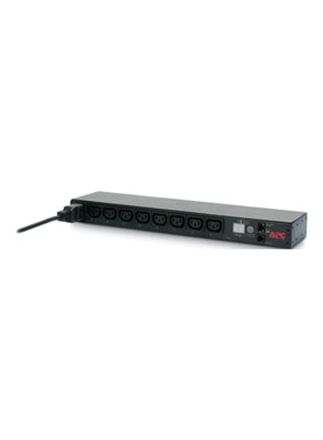 APC AP7921B | APC NetShelter Switched Rack PDU, 1U, 1PH, 3.7kW 230V 16A or 3.3kW 208V 16A, 8 C13 outlets, C20 cord - Image 1